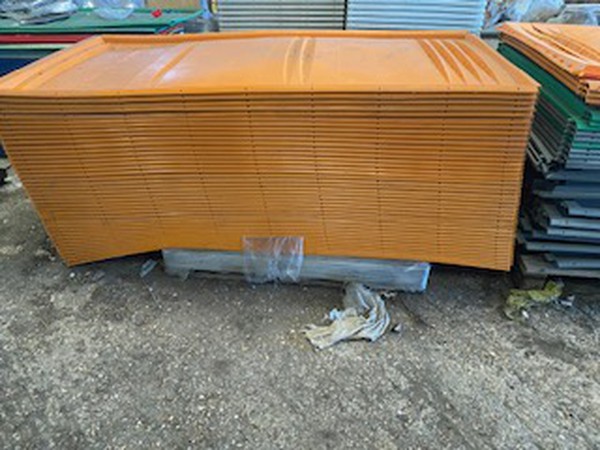 Armal orange toilet sides