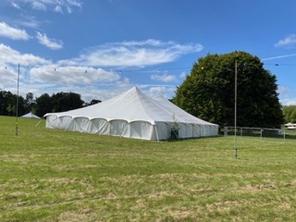 60ft wide Tension marquee