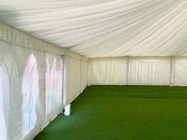 40’ x 100’ Toptec Marquee With ivory Lining