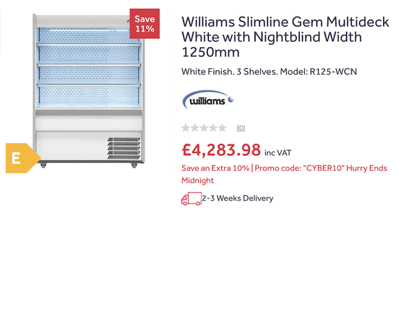Williams Gem C125 Multi Deck