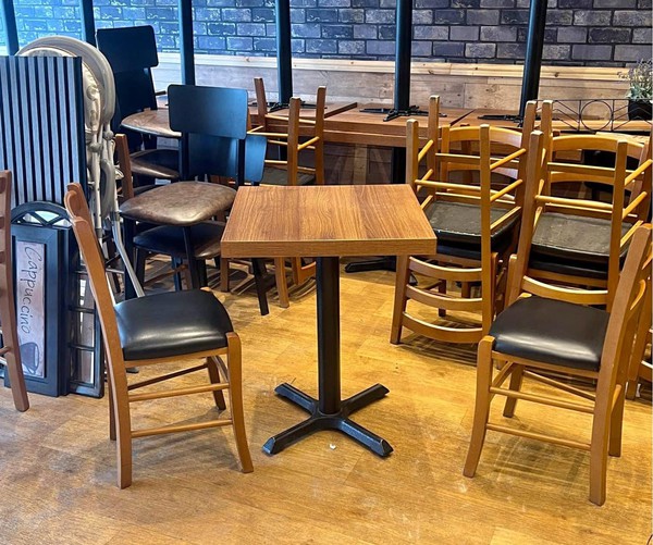 Secondhand Tables and Chairs For Sale
