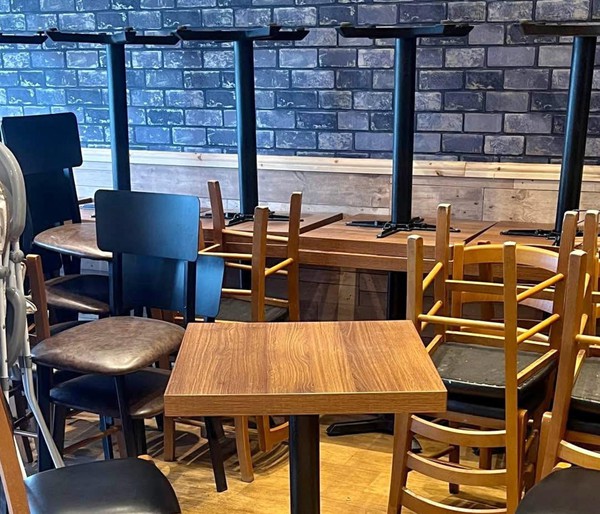 Secondhand Tables and Chairs For Sale