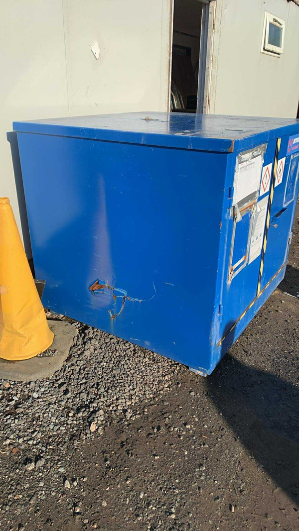 Secondhand Armorguard COSHH Chemical Store For Sale