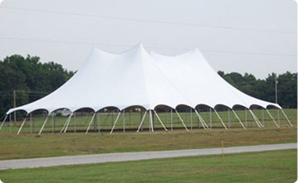 Secondhand Twin Pole Super Trad Marquee 60’ x 70’ For Sale