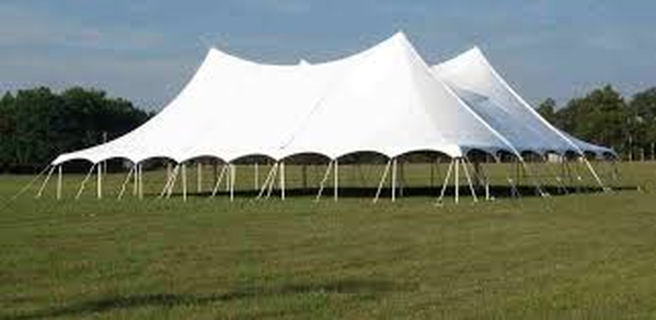 Secondhand Twin Pole Super Trad Marquee 60’ x 70’ For Sale