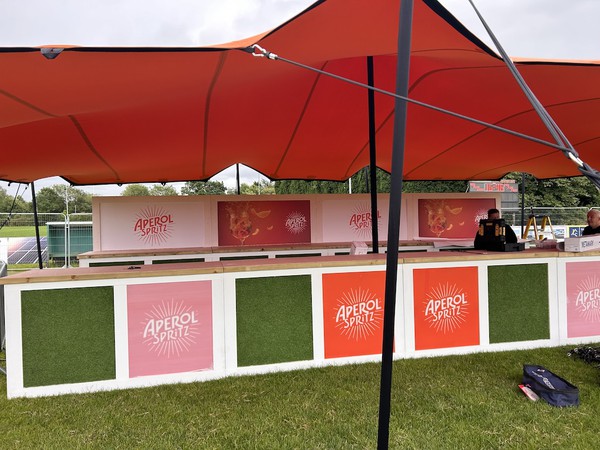 Aperol Spritz Branded Event/Festival Bar
