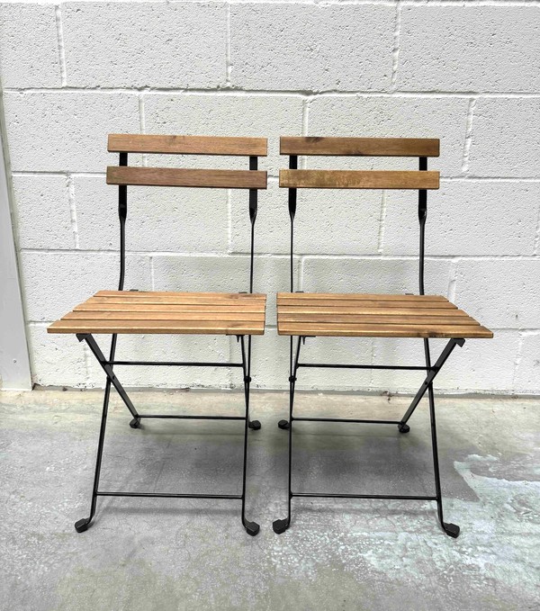 Folding Bistro Chairs For Sale