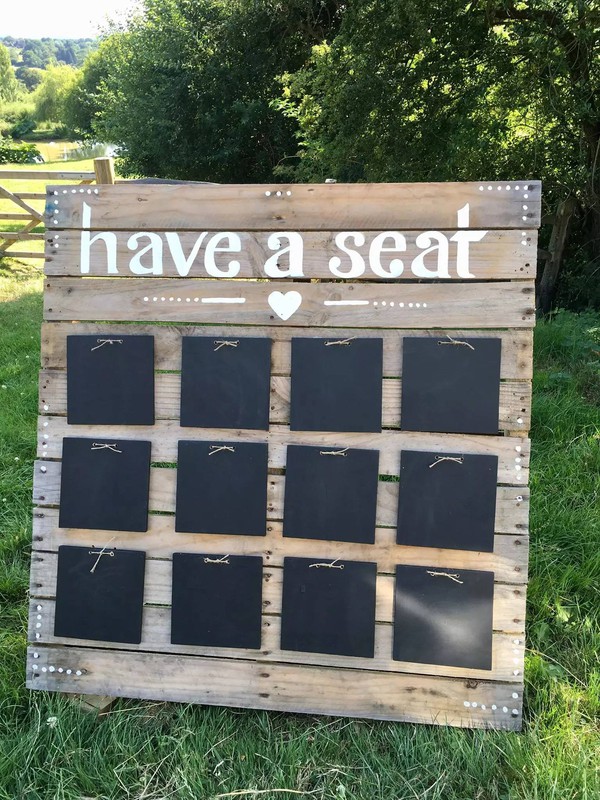 Rustic Table Plan
