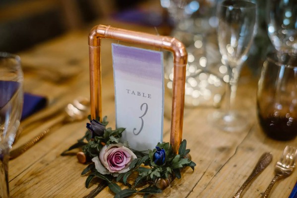 Copper table numbers