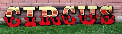 Circus sign Circus sign