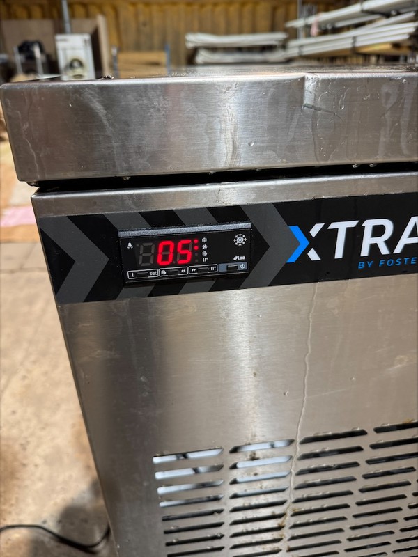 Foster Double Door Counter Fridge