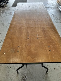 Wooden Trestle Tables