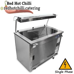 Secondhand Moffat Hot Top Servery Hot Cupboard & Heated Gantry For Sale