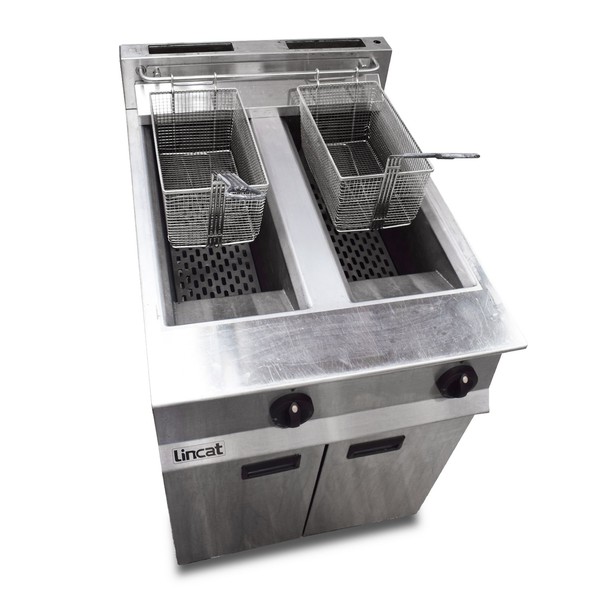 Commercial Twin Tank Fryer