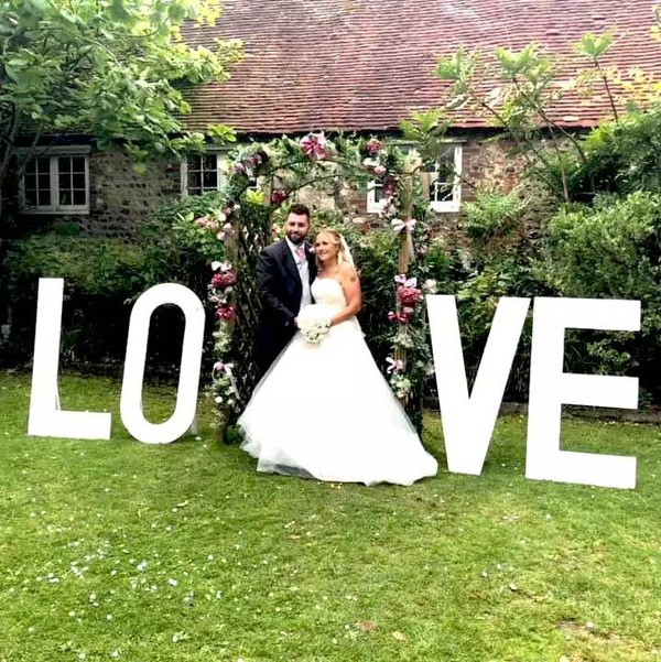 LOVE wedding sign for sale