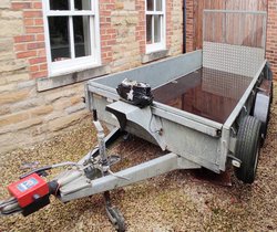Ifor Williams GD125 MK3 12ft x 5ft twin axle general purpose trailer