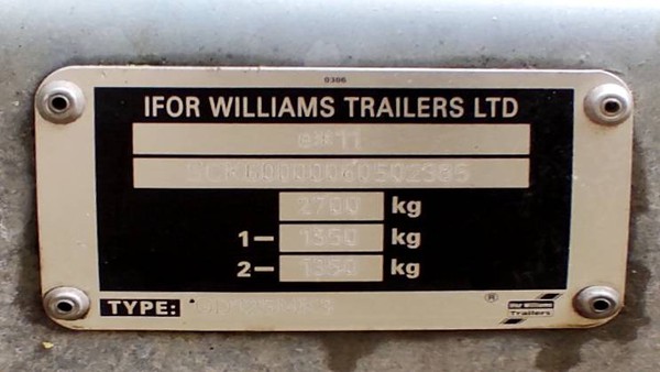 Ifor Williams GD125