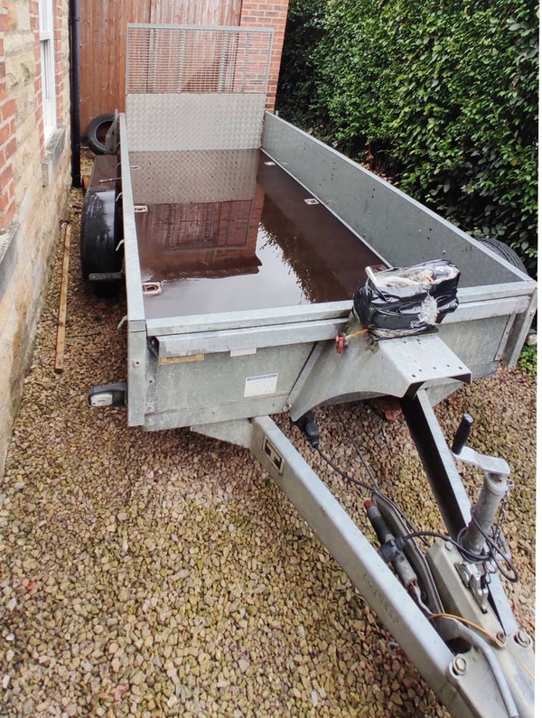 Ifor Williams GD125 MK3 Plant trailer