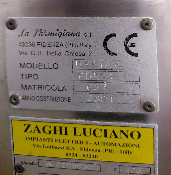 Used La Parmigiana pasta machine