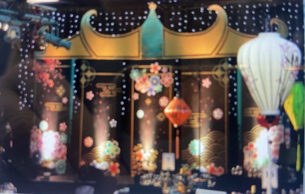 Banners oriental backdrop