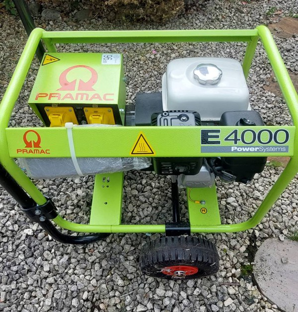 Petrol open frame generator for sale