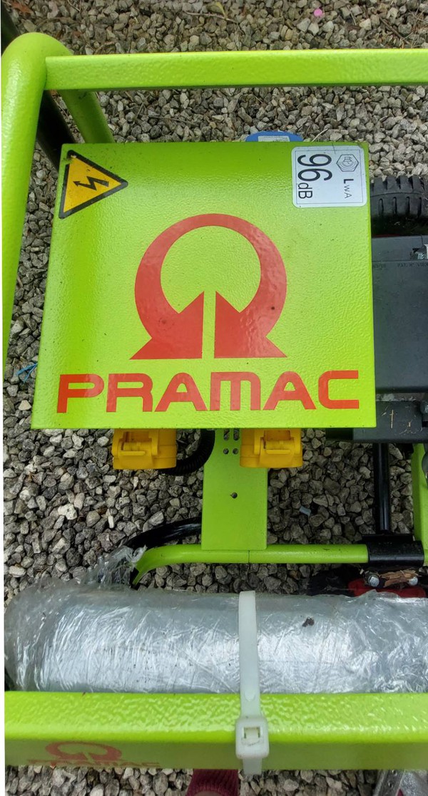 Petrol Pramac generator E4000