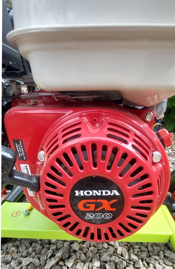 Petrol Pramac generator with Honda GX200 engine