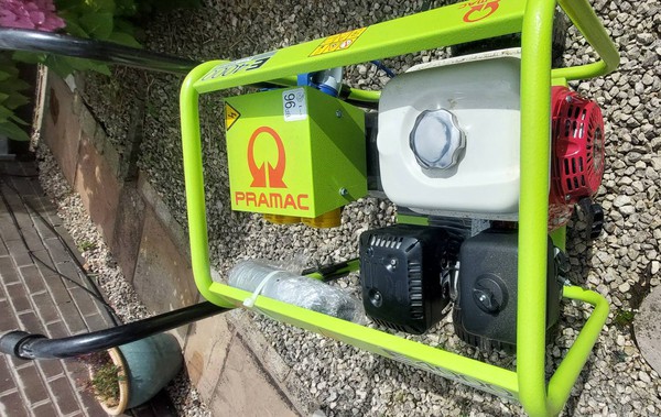Pramac generator with Honda engine