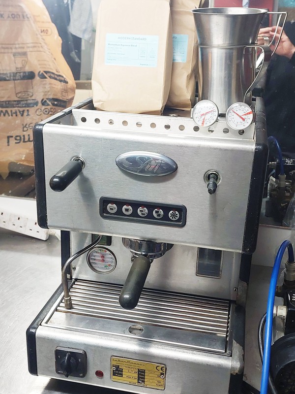 La San Marco single group espresso machine
