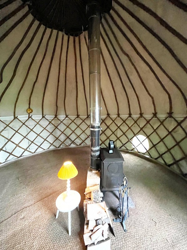 16ft Yurt with -Felt Liner - 100% natural wool 650g/m2 5mm thick