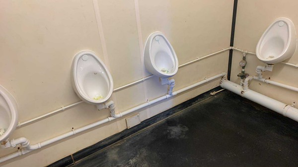 Toilet Black And Shower