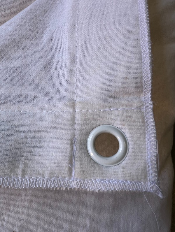 New White Fabric Panels For