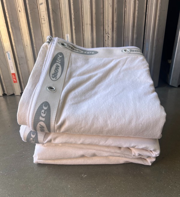 White Fabric Panels