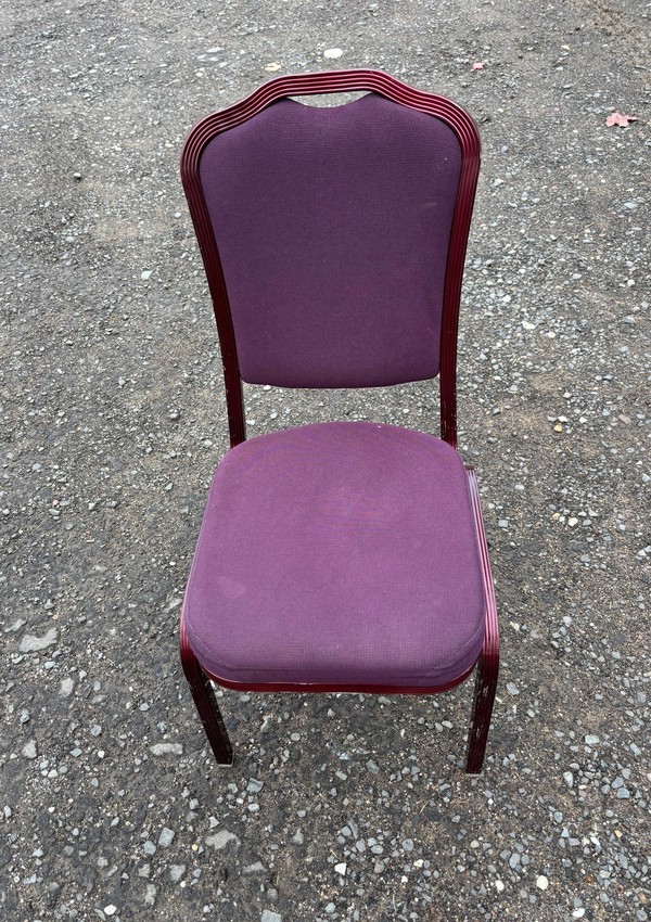Purple Banqueting Chairs For Sale
