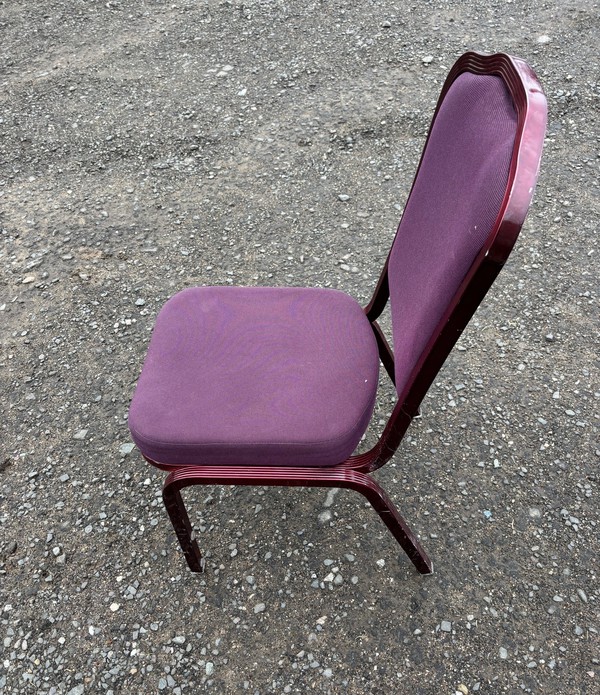 Used Purple Banqueting Chairs