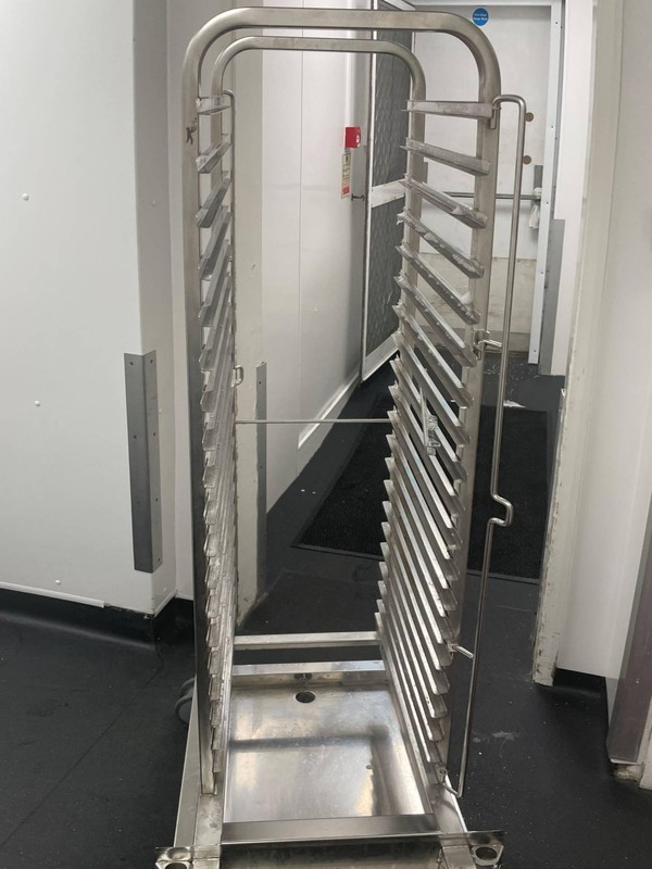 Rational combi oven trolly