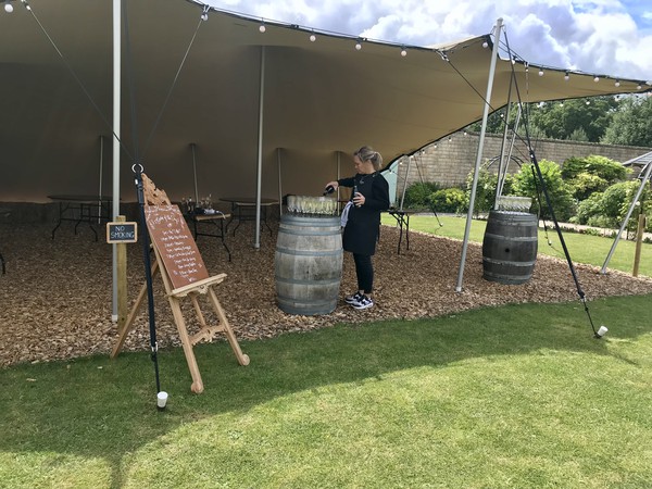 RHI Stretch Tent 15m x 10.5m Chino