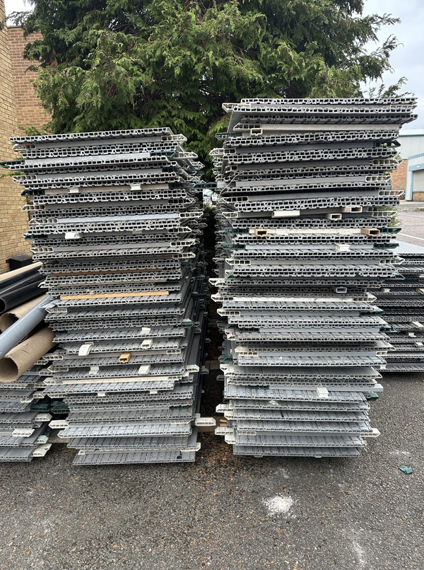 Secondhand Grumpy Joes Interlocking Plastic Marquee Floor For Sale
