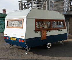 Cool ABI Caravan Conversion Wedding Drinks Coffee Catering Trailer Van Business Opportunity - West Lothian