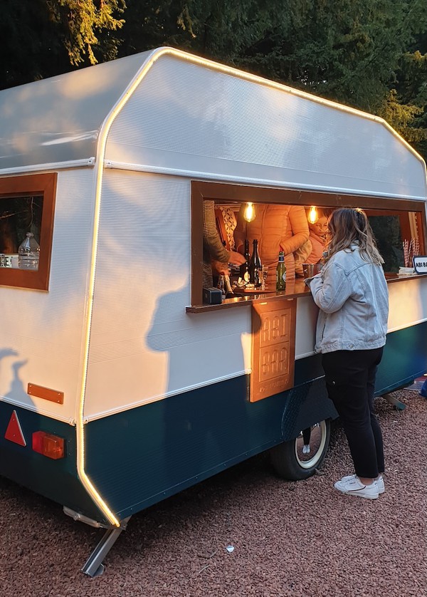 Cool ABI Caravan Conversion Wedding Drinks Coffee Catering Trailer Van Business Opportunity - West Lothian 4
