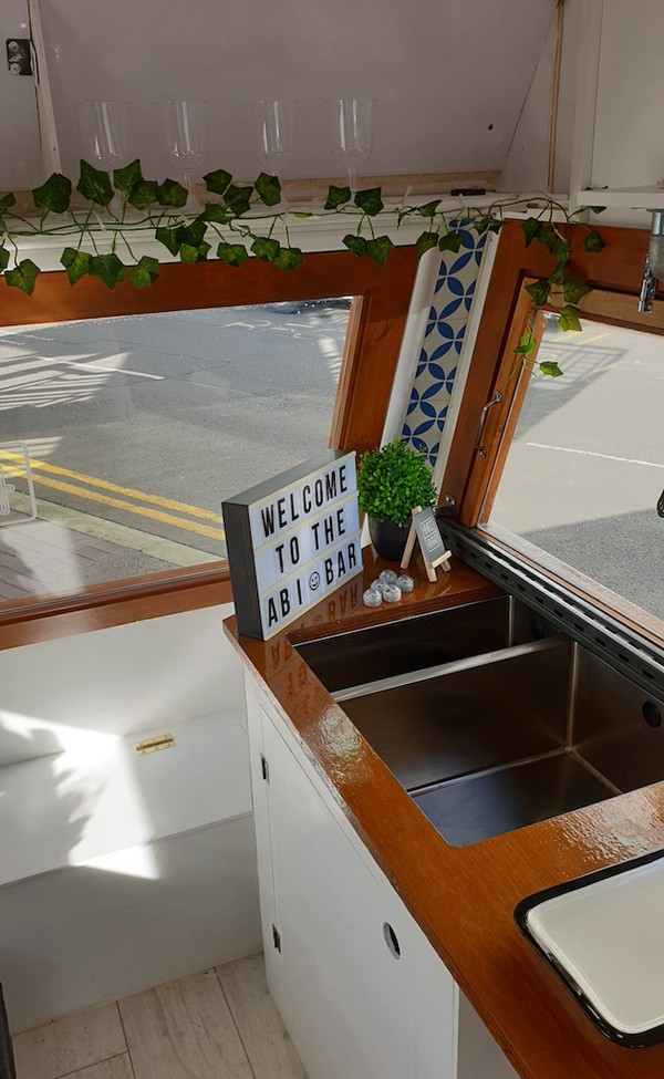Cool ABI Caravan Conversion Wedding Drinks Coffee Catering Trailer Van Business Opportunity - West Lothian 10