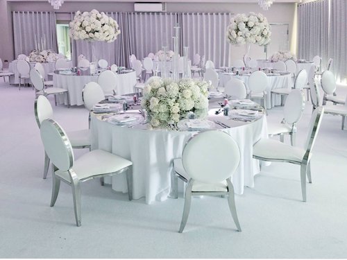 White and silver dior chairs for sale White and silver dior chairs for sale