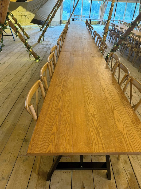 Long wedding tables for sale