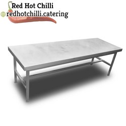 1.8m Low Stainless Steel Table