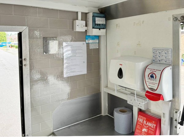Catering van celectical consumer unit