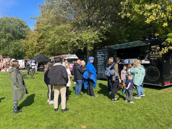 Festival catering van
