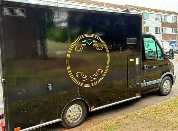 Large used catering van