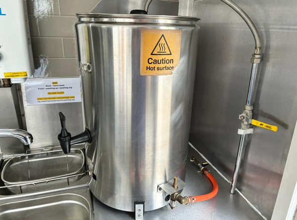 Water boiler LPG
