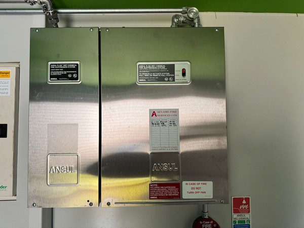 Kitchen Extraction with Fire Suppression 3