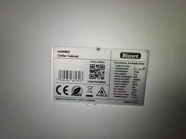 Blizzard Chill Cabinet 8
